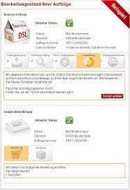 (anbei ein screenshot aus dem auftragsstatus. Widerruf Retoure Und Gerate Austausch Vodafone