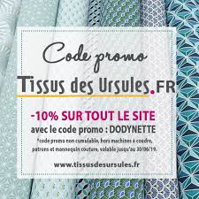 Code Promo 10 Sur Le Site Tissus Des Ursules Jusqu Au 30 06 2019 Les Tutos Couture De Dodynette Tuto Couture Tutos Couture Couture Tutoriel