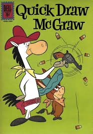 Famous artists painting course section 5 book composition artbook guide vol. Cover For Quick Draw Mcgraw Dell 1960 Series 10 Classic Cartoon Characters Old Cartoons Vintage Cartoon