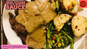 Urdu recipes of beef steak, easy beef steak food recipes in urdu and english. Steak Recipe Beef Steak With White Sauce Tasty Steak By Naila Urdu Hindi Youtube
