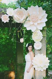 See more ideas about wedding, wedding decorations, indian wedding decorations. Paper Flowers Wedding Decoration Ideas