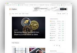 Cripton Cryptocurrency Elementor Magazine Wordpress Theme In 2021 Cryptocurrency Wordpress Theme Bitcoin