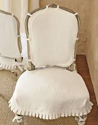 These slipcovers are available in a variety of options to perfectly coordinate with dining room sets. Inspired Dining Room Slipcovers August Blues