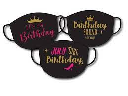 Download Birthday Masks Quarantined Mask Happy Birthday Masks My Etsy Happt Birthday Moms 50th Birthday Mask Party