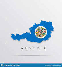 Sun direct tv (p) ltd © 2020. Vector Karte Von Osterreich In Verbindung Mit Der Oas Oder Oea Flagge Der Organisation Amerikanischer Staaten Stock Abbildung Illustration Von Araber Zentral 165317018