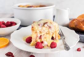 Instant Pot Pressure Cooker Raspberry Orange Bread Pudding Recette Cuisine