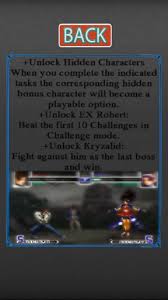 W = saltar a = mover hacia la izquierda s = agacharse d = mover hacia la derecha u = puñetazo derecho i = patada o = ataque. King Of Fighters 2002 Magic Plus Apk Download For Android Cleverme