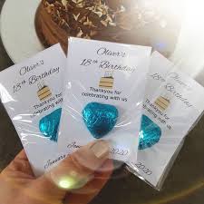 21st Birthday Thank You Gifts For Guests 18th Birthday Party Favours Personalised Sweets In 2020 Birthday Party Favors 18th Birthday Party Birthday Favors