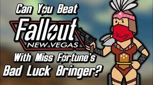 Can You Beat Fallout: New Vegas With Only Miss Fortune's Bad Luck Bringer?  - YouTube