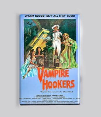 VAMPIRE HOOKERS (1978) - 2" x 3" MOVIE POSTER MAGNET (horror vhs fridge) |  eBay