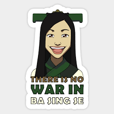 There Is No War in Ba Sing Se - Avatar The Last Airbender - Sticker |  TeePublic