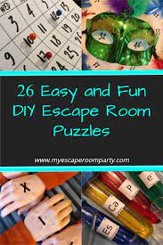 26 Easy And Fun Diy Escape Room Puzzles In 2021 Escape Room Puzzles Escape Room For Kids Escape Room Diy