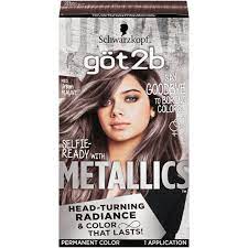 Apparently, hair dye is flying off the shelves at walmart. Schwarzkopf Got2b Metallics Permanent Hair Color M83 Urban Mauve Walmart Com Walmart Com