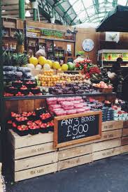 Breakfast Borough Market London Fruit Stall Borough Market Fruit Shop