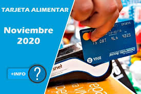 Este mes seguirá vigente el incremento de emergencia aplicado en mayo y miles de chicos de entre 7 y 14 años van a cobrar por primera vez. Tarjetas Alimentarias Noviembre 2020 Pago Doble