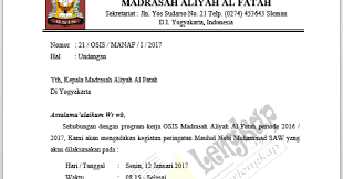 Check spelling or type a new query. Contoh Surat Resmi Sekolah Smp Osis Contoh Surat