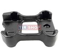 Left spring flange plate semi-trailer with BPW axle | 0303221590