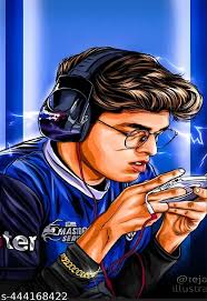 BGMI Player Jonathan Wall Poster by Paradise 13x18 inch