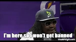 Explore and share the latest marshawn lynch pictures, gifs, memes, images, and photos on imgur. Marshawn Lynch Superbowl Media Day 2015 Full Interview Im Just Here So I Wont Get Fined On Make A Gif