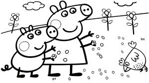 Peppa Pig Fall Coloring Pages From The Thousands Of Photographs On The Web About Peppa P Peppa Pig Coloring Pages Peppa Pig Colouring Coloring Pages For Kids
