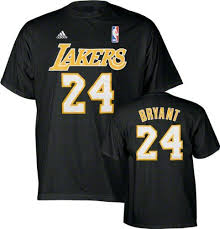 Black And Gold Kobe Jersey Kobe Bryant Black Adidas Player Name And Number Los Angeles Lakers Youth T Shirt Looks Like Basketball Jersey Wears Li Lakers T Shirt Kobe Bryant Lakers Store