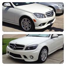 W204 C63 Style Front Bumper 2008 Mercedes Benz C250 C300 C350 Sedan Benz Mercedes Benz Mercedes