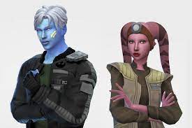 10 amazing star wars projects: The Sims 4 Can Be A Rather Useful Tool To Visually Depict Your Swrpg Characters Depending On Their Species And How Many Mods You Have Meet Lios And Nadeya My Pantoran Commando