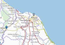 The following image below is a display of images that come from various sources. Michelin Kubang Kerian Map Viamichelin