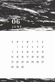 Black June Calendar 2020 Vector Premium Image By Rawpixel Com Nunny Calendar Wallpaper Calendar 2020 Calendar