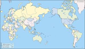 Jul 11, 2021 · this blank pacific centered world map (countries only) is a fully editable, layered adobe illustrator file. World Map Pacific Ocean Centered Asia Time Zone Map