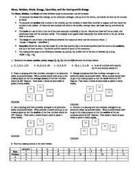 Some of the worksheets for this concept are wjec mathematics, notes unit 8 interquartile range box plots and outliers, quartiles and interquartile range, name date determining interquartile ranges lesson, measures of central tendencies, key concept and vocabulary, 6th statistics grade, center and spread of data. Mean Median Mode Range Quartiles And The Interquartile Range W Answer Key