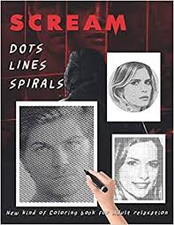 Munch scream coloring page sketch template scream art line art. Scream Dots Lines Spirals The Best Coloring Book For Any Fan Fricke Catherine 9798693915640 Amazon Com Books