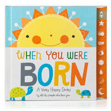 Amazon Com Hallmark Baby When You Were Born Press Play Recordable Memory Book Baby Hallmark Baby Memory Album Thoughtful Baby Gifts