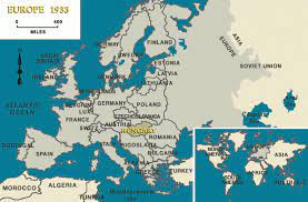 La conférence des parties établie par la convention du conseil de l'europe relative au blanchiment, au dépistage, à la saisie et à la confiscation des produits. L Europe De 1933 Avec Indication De La Hongrie Encyclopedie Multimedia De La Shoah