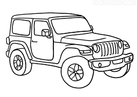 10 best police police car coloring pages your toddler will love. Jeep Wrangler Coloring Page Coloring Books