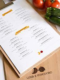speisekarte restaurant essen menu design speisekarte