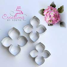 Hydrangea Petal Cold Porcelain Flowers Paper Flower Template Porcelain Flowers