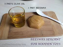 How To Make Natural And Safe Beeswax Sealant For Wooden Toys Wood Baby Toys Wood Toys Diy Wood Sealant