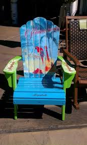 Pin By Bianca Baggenstos On Cool Things Adirondack Chairs Painted Margaritaville Decor Cottage Chairs
