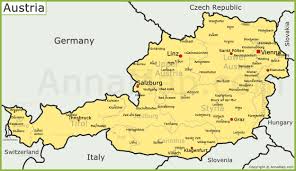 Republic of austria independent country in central europe detailed profile, population and facts. Austria Map Map Of Austria Annamap Com