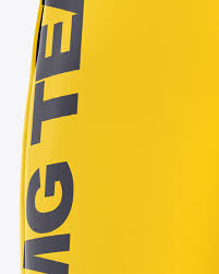 Download Sweatpants With Ribbing Mockup Back View In Apparel Mockups On Yellow Images Object Mockups