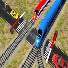 Play Euro Railroad Crossing Railway Train Passing 3d At All Games Free Train Digital Invitations Wedding Railroad