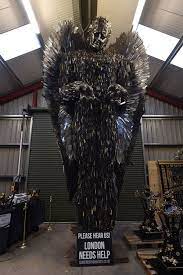 Knives out is a 2019 american mystery film written and directed by rian johnson, and produced by johnson and ram bergman. This Impressive Knife Angel Sculpture Is Made Out Of 100 000 Knives Collected By The Police Sanat