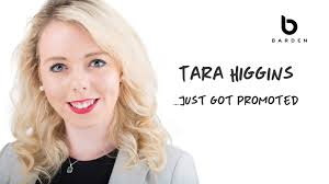 Good News Story...Tara Higgins Promoted to Team Lead