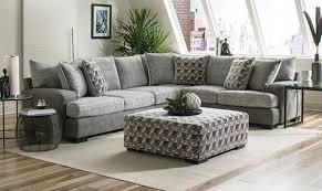 To make sure the darker grey didn. Sm5184 2 Pc Rosdorf Park Alannah Two Tone Gray Burlap Weave Fabric Sectional Sofa