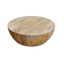Distressed Mango Wood Coffee Table In Round Shape Washed Light Brown Walmart Com In 2020 Round Wood Coffee Table Coffee Table Wood Mango Wood Coffee Table
