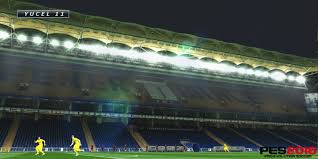 Fenerbahçe stadium with greenfields turf. Pes 2016 Fenerbahce Ulker Stadium By Yucel1 Pes Patch