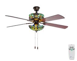 The vintage bronze finish completes the look. 52 W Tiffany Style Stained Glass Magna Carta Ceiling Fan Buy Online In Angola At Angola Desertcart Com Productid 150276876