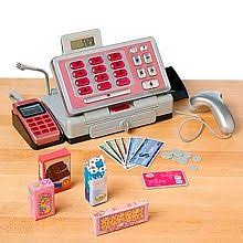 Caixa Registradora Da Barbie Para Comprar Just Like Home Caja Registradora Con Voz Varios Colores Juegos De Imitacion Cocinas Mercados Y Alimentos T Kids Cash Projects For Kids Shop Fittings