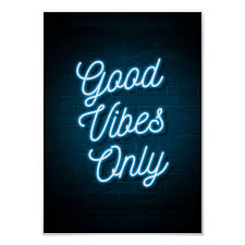 Good Vibes Only Neon Poster Zazzle Com In 2020 Good Vibes Only Good Vibes Neon